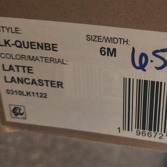 Lucky Brand "Quenbe" Latte Riding Boots. NIB. Size 6.5 - Picture 10 of 11